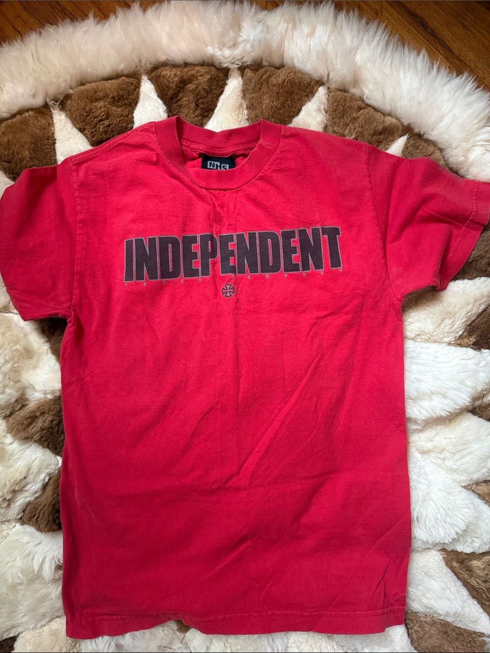 Vintage Independent Truck Co. Skateboard Red Graphic Tee - Brand